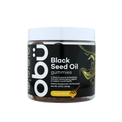 OBU Black Seed Oil Honey Flavor 60 Gummies